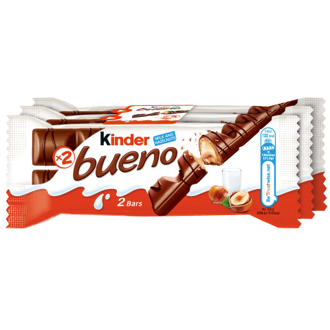 Snack chocolate bar kinder bueno 3 pack