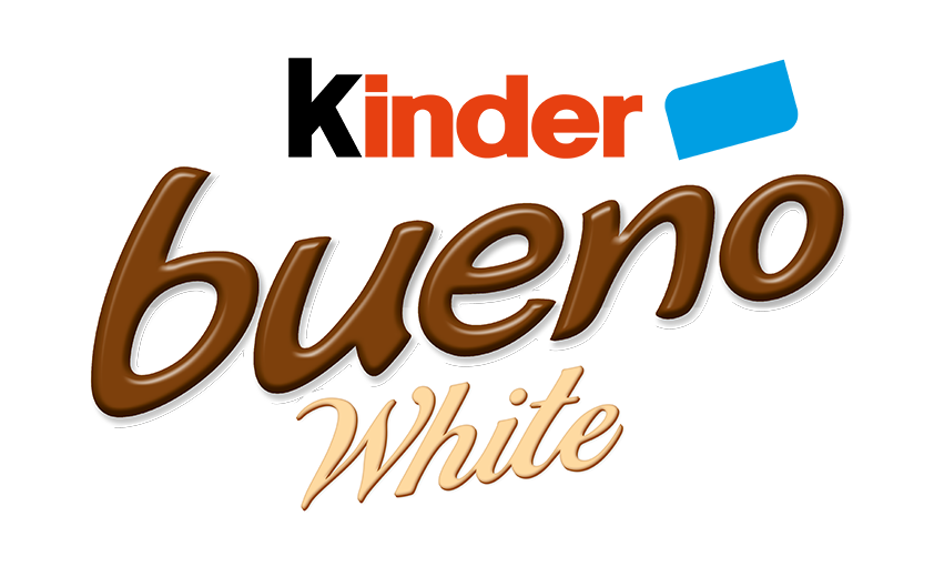 kinder bueno white logo new Kinder Bueno White