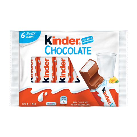 Kinder Chocolate 6 Pieces