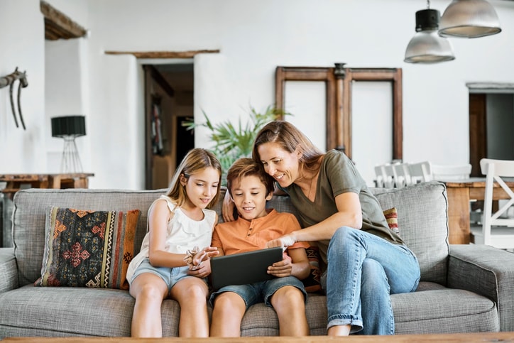Family on device