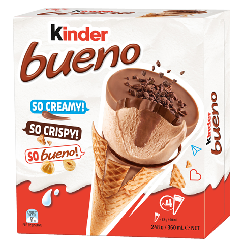 Kinder Bueno Ice Cream