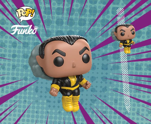 PEN DECO BLACK ADAM