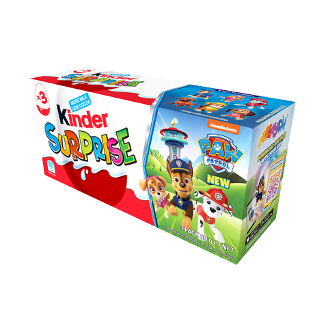Kinder Surprise Paw Patrol x3