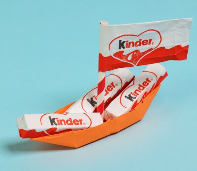 Origami Cargo Boat
