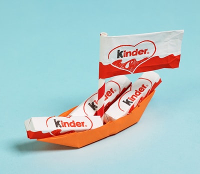 Origami Cargo Boat