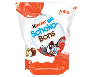 chocolate eggs kinder schoko-bons 200g BE-NL