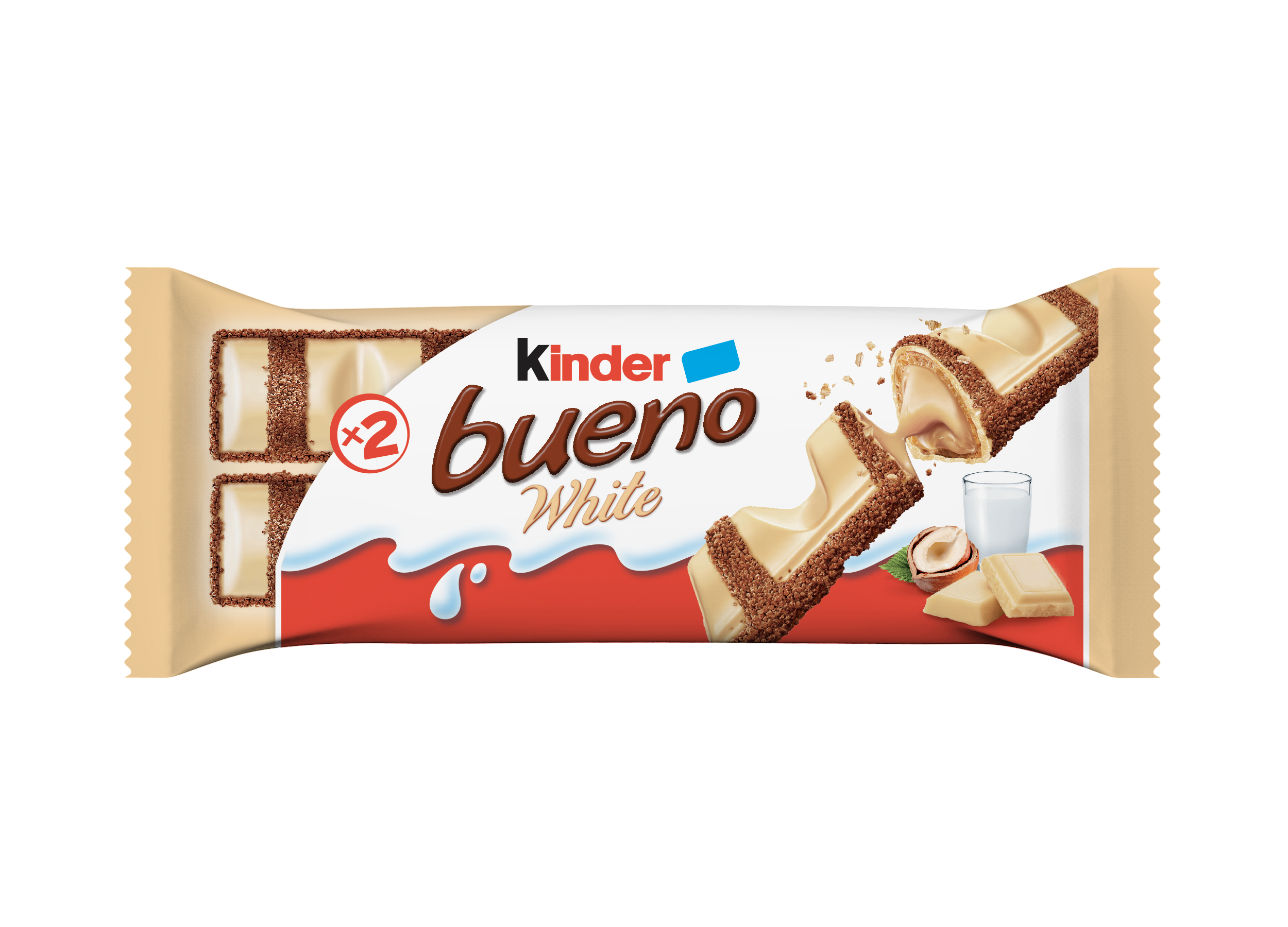 snack chocolate bar kinder bueno white t2