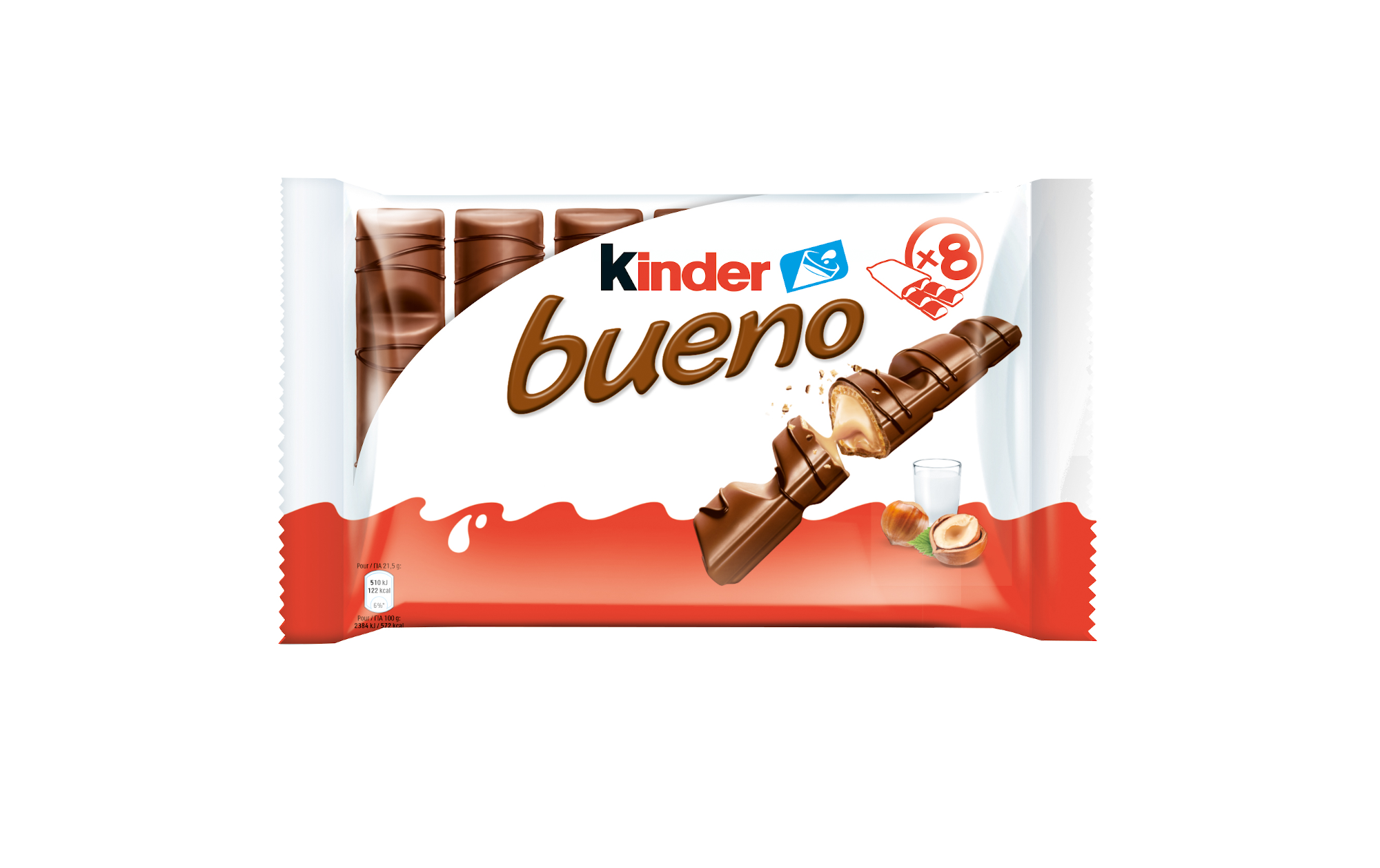 snack chocolate bar kinder bueno t8
