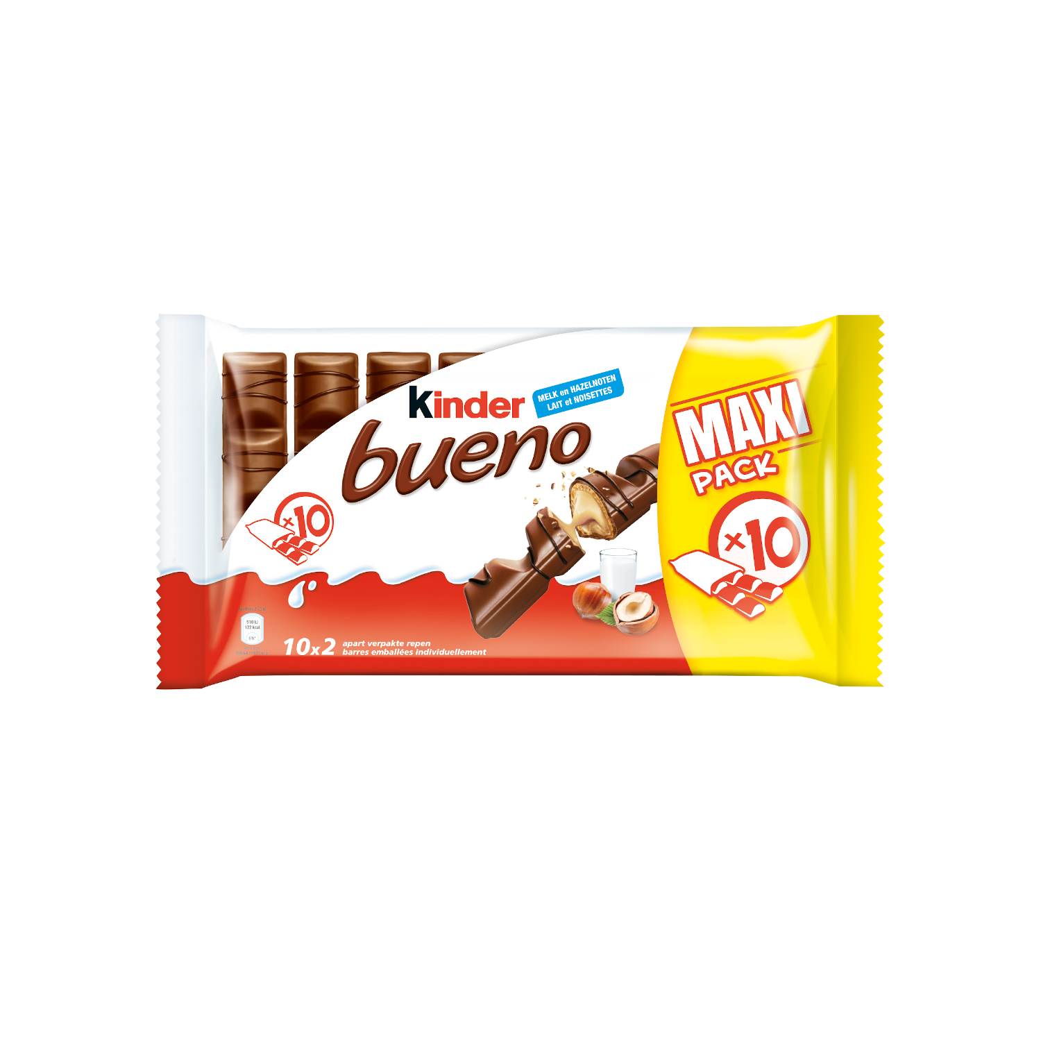 snack chocolate bar kinder bueno t10 BE-Nl