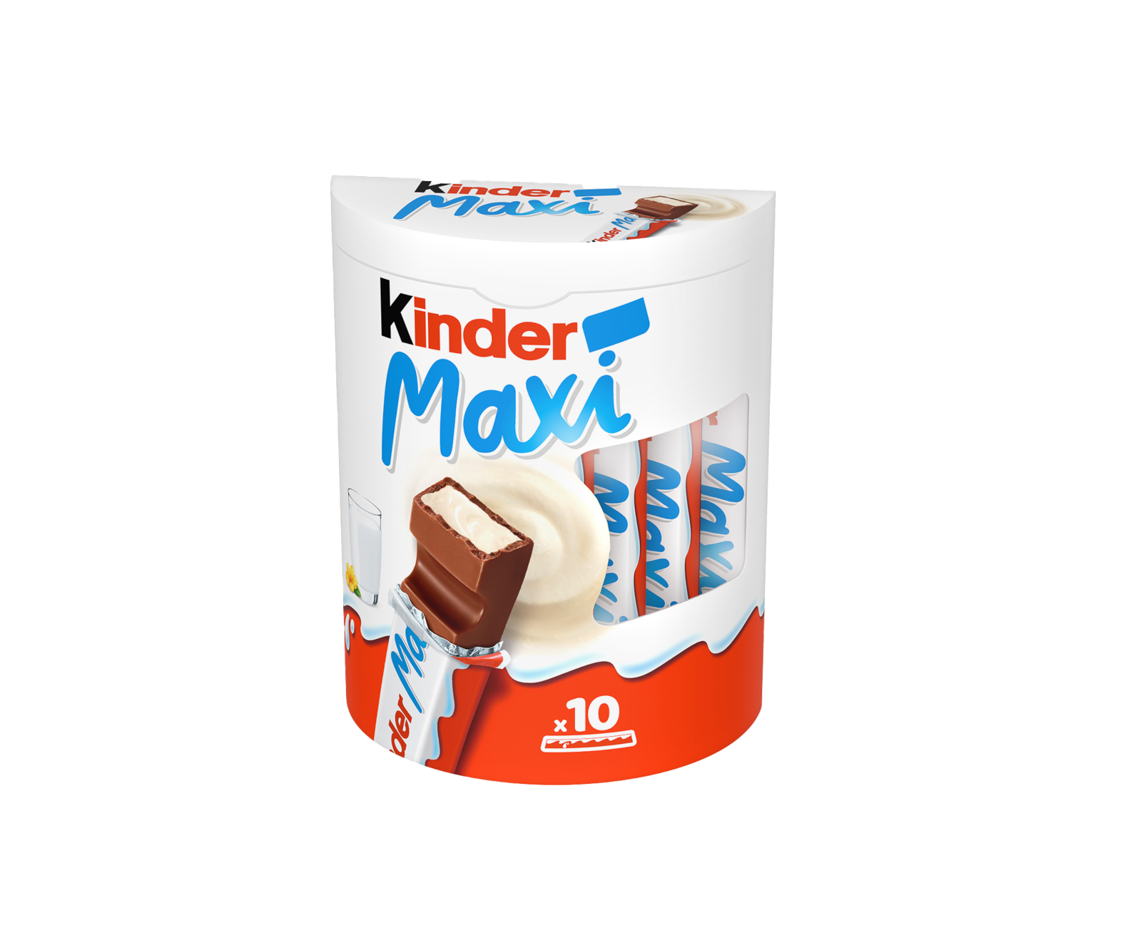 milk chocolate bar kinder chocolate maxi t10 BE-NL