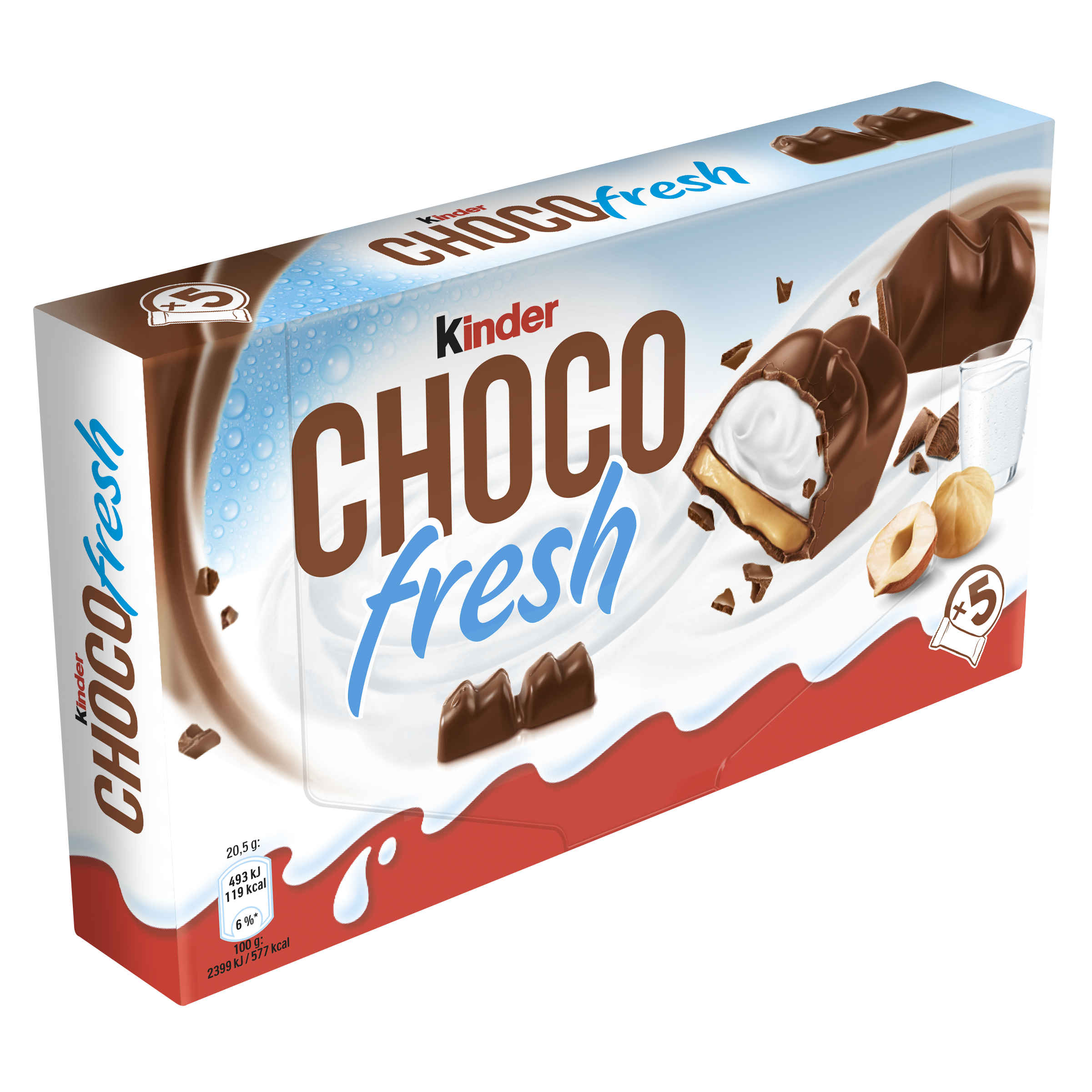 snack chocolate bar kinder choco fresh t5
