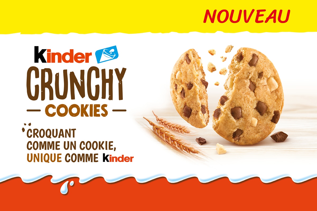 Découvrez le tout premier cookie Kinder ! 