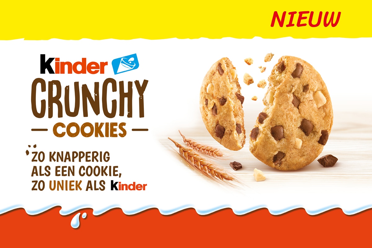 Ontdek de allereerste Kinder‑cookie!