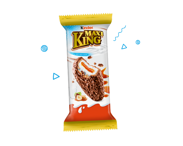 Het originele recept van de  Kinder Maxi King