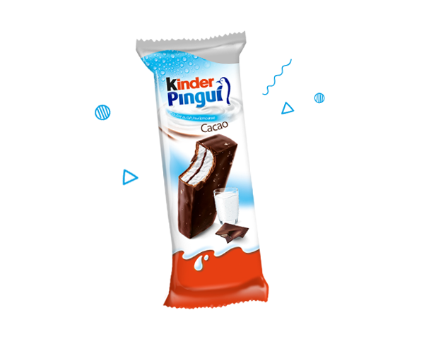 Le goût frais de Kinder Pinguì
