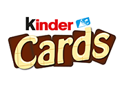kinder cards logo menu