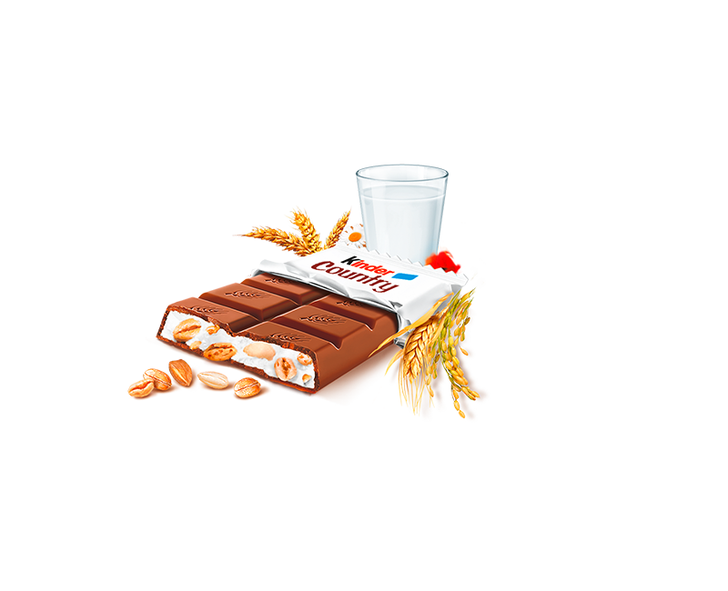 milk chocolate bar kinder country