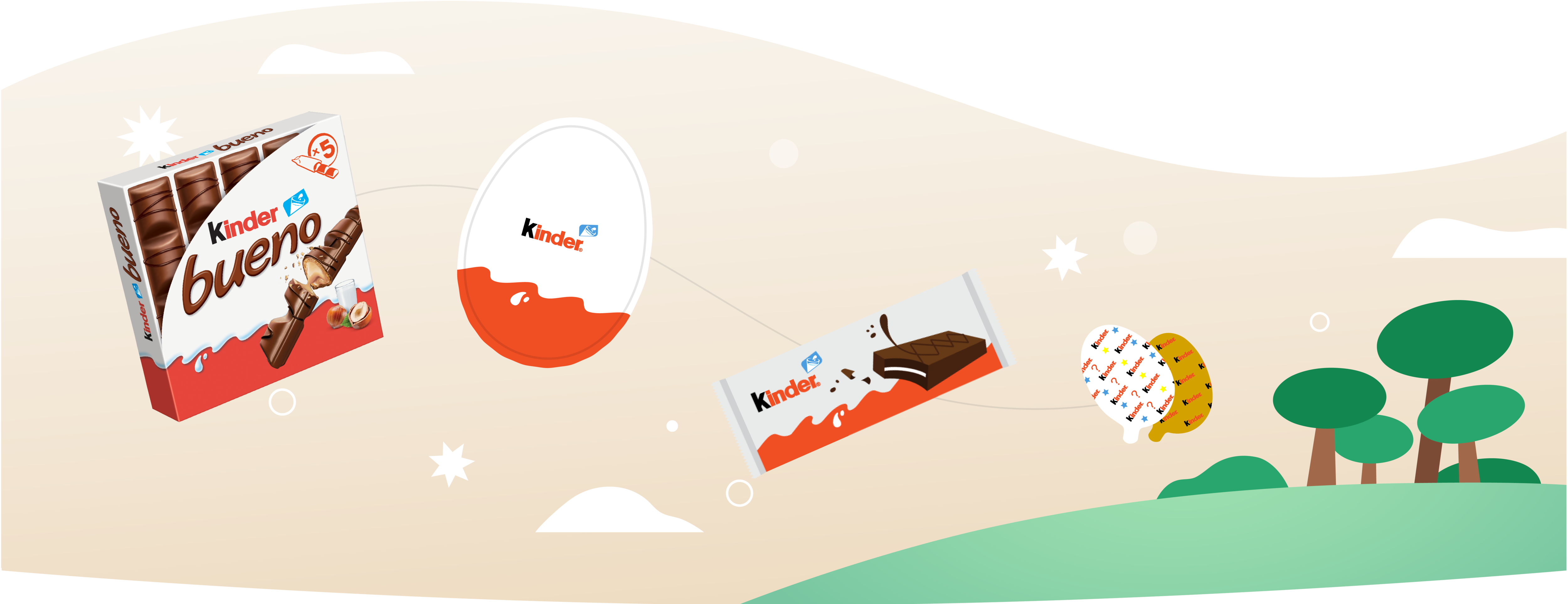 KInder Bueno Recycling Banner