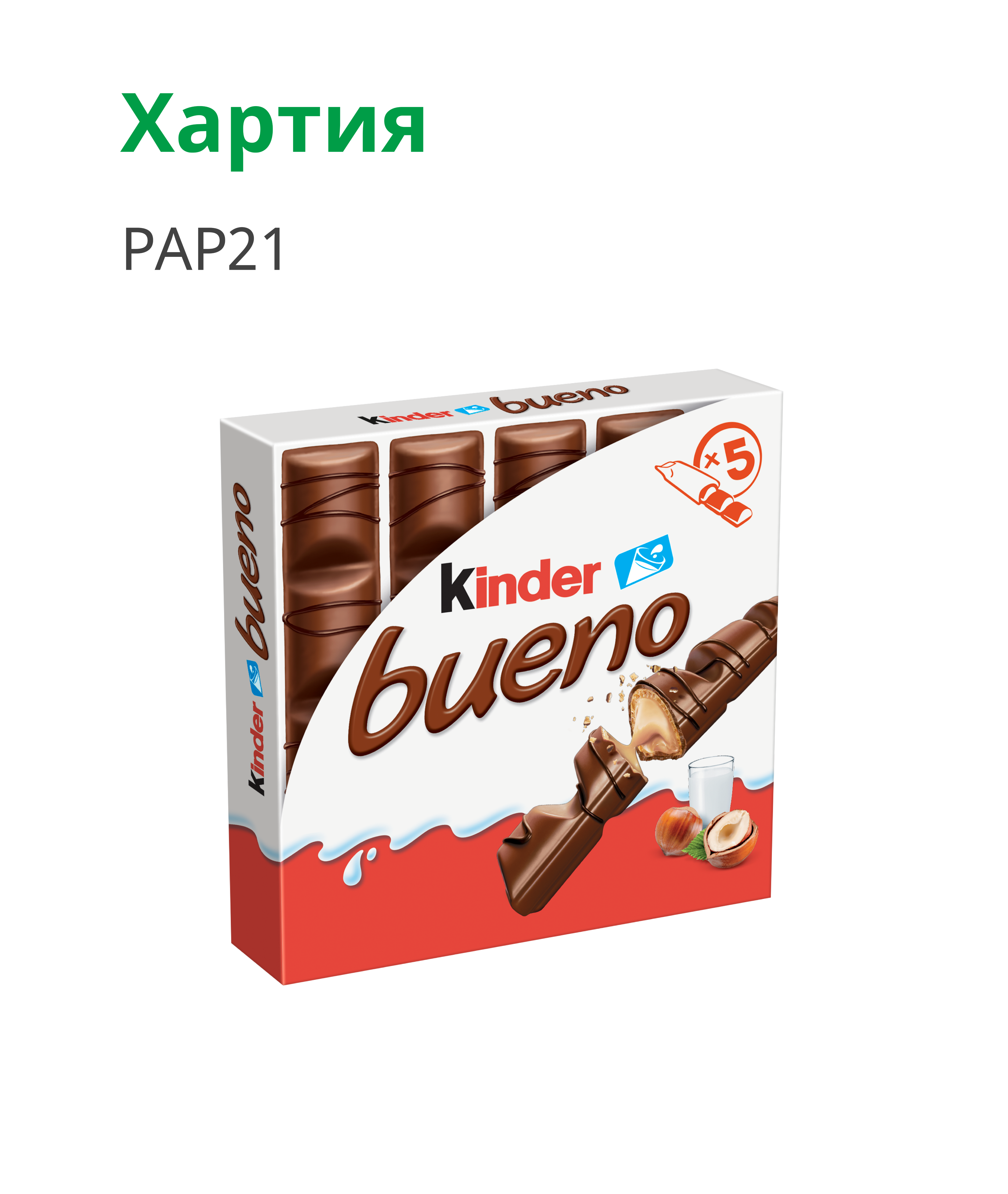 Kinder Bueno Packaging