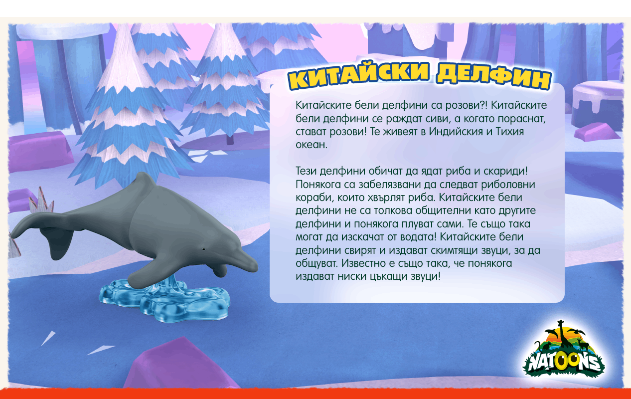 NATOONS HABITAT - Dolphin Facts 