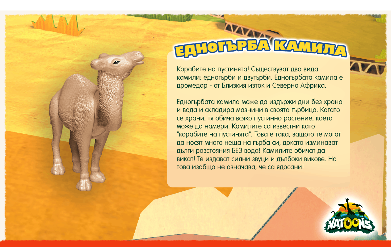 NATOONS HABITAT - Dromedary Facts NATOONS HABITAT - Dromedary Facts