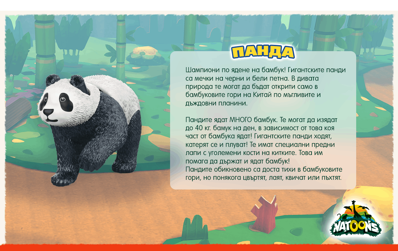 NATOONS HABITAT - Panda Facts Desktop