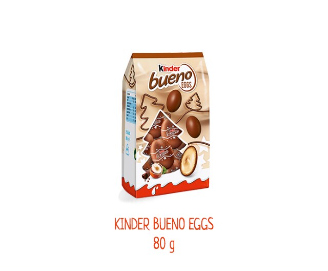 Kinder Bueno Eggs 80 G - Christmas