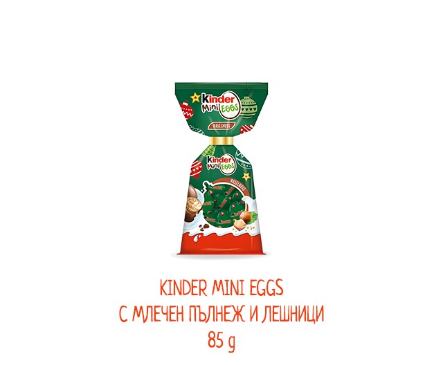 Kinder Surprise Mini Eggs 85G - with hazelnuts