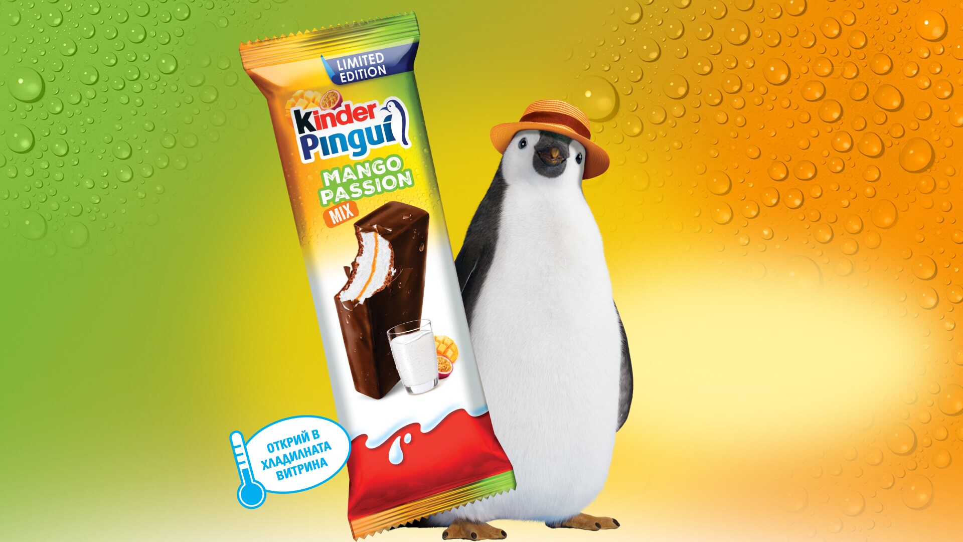 Kinder Pingui Mango with Ole