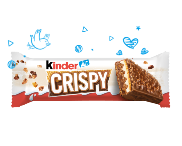 Kinder Krispy Package doodle