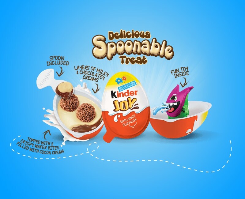 chocolate egg kinder joy carousel EN