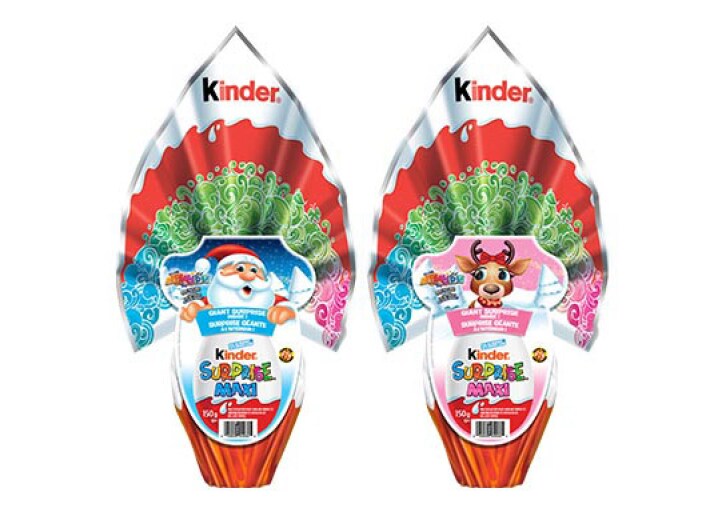 Kinder Surprise Christmas Maxi Packs 2021 150g