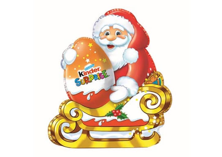 Hollow Santa 75g Orange