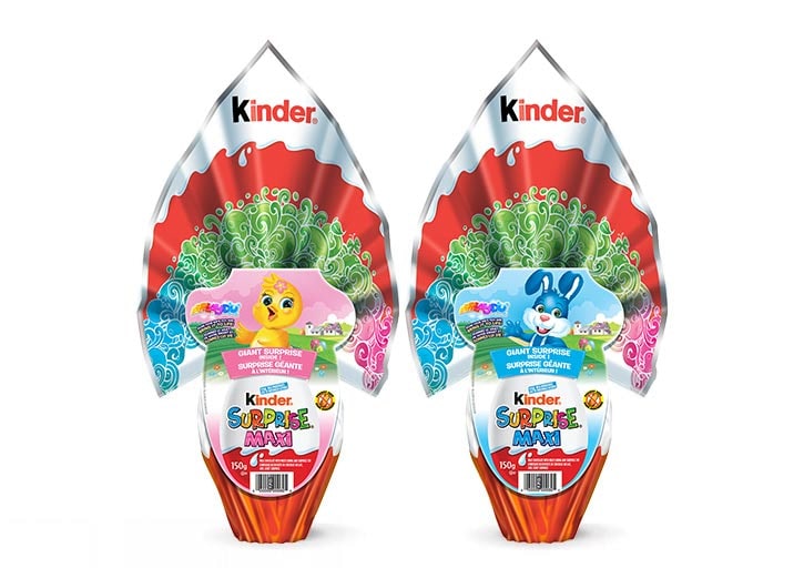 Kinder Surprise Maxi 150g classic & pink