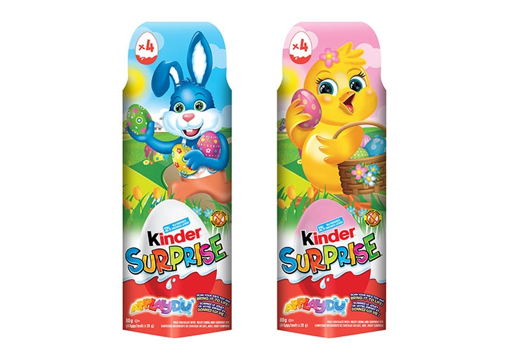 Kinder Surprise 4-pack, 80g
