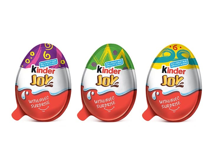 Kinder Joy Chocolate Eggs with Toy 20g