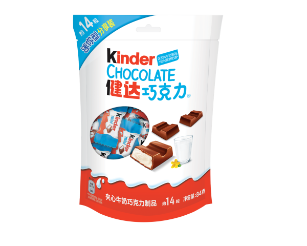健达巧克力迷你型14粒