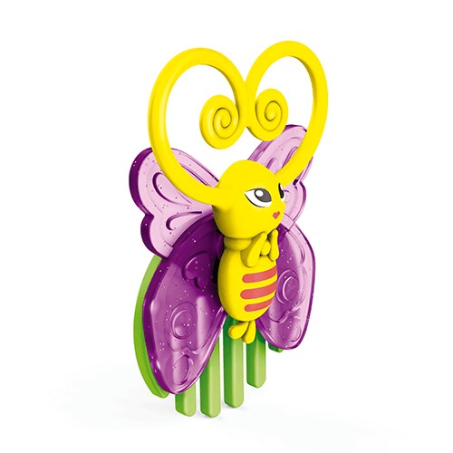 FR - Flying clips_HEART BEE YELLOW