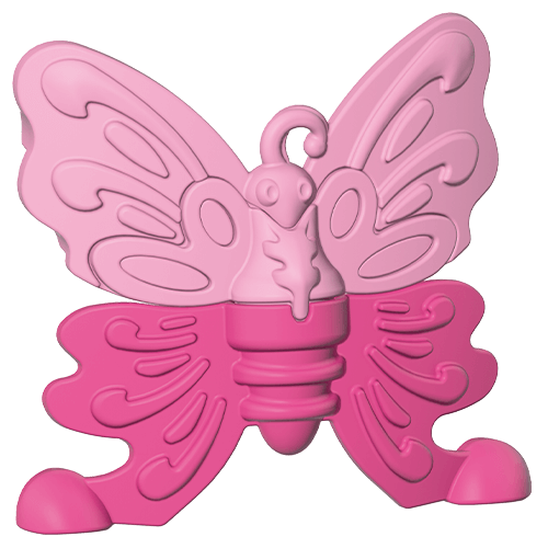 Butterfly crayon 2