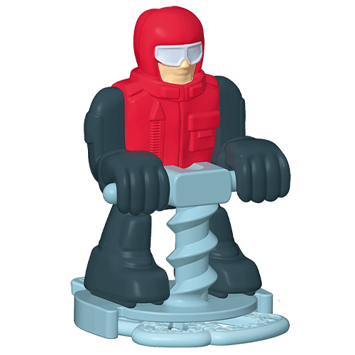 Ice drill launcher 2