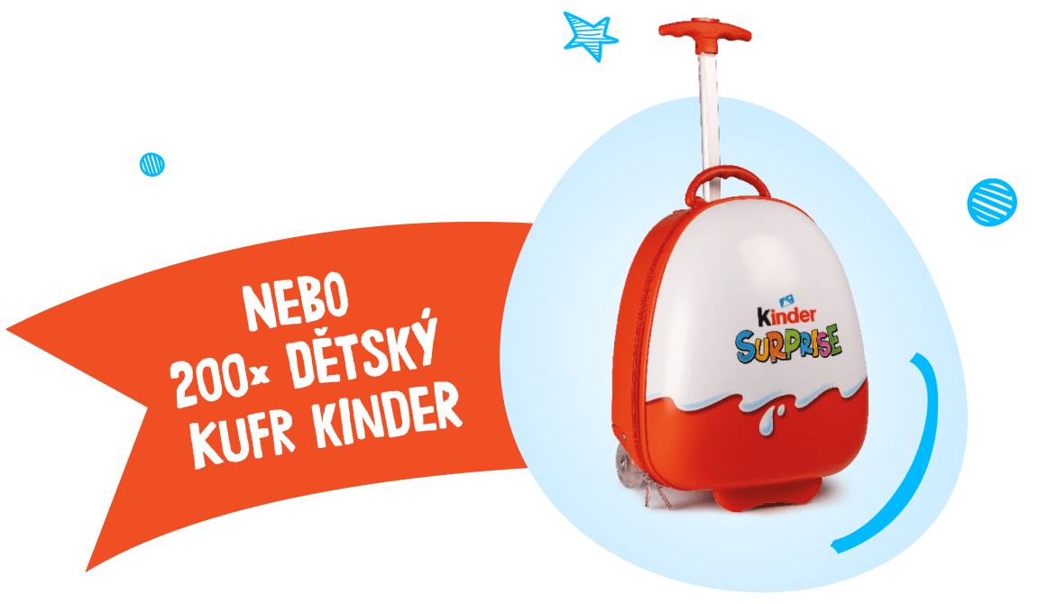 nebo 200x dětský kufr