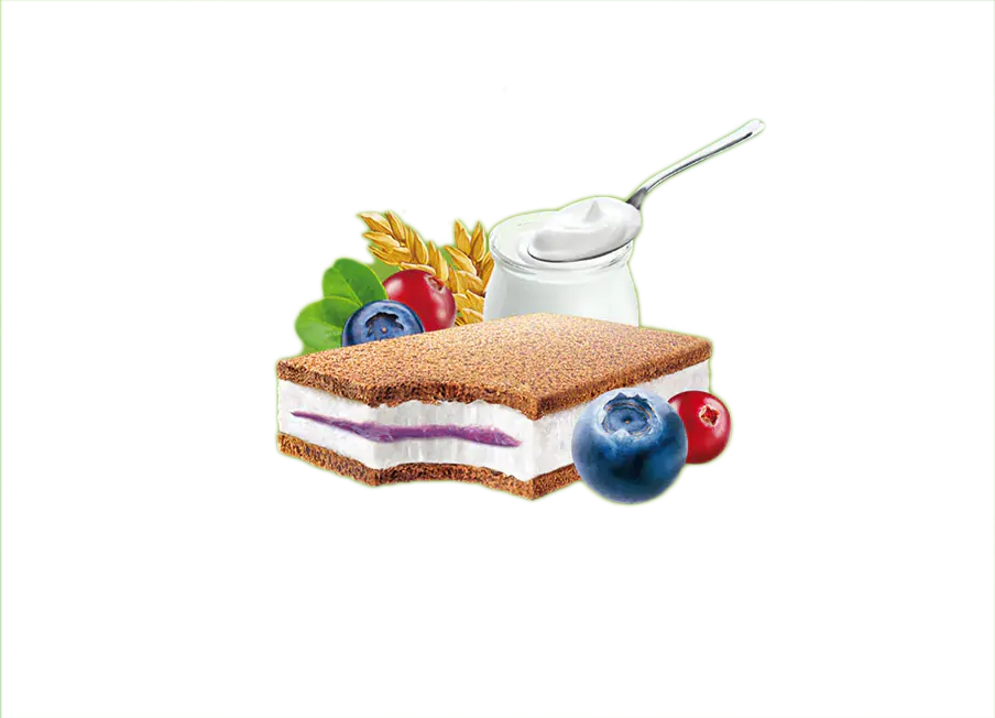 ice sandwich kinder joghurt schnitte blueberry SK