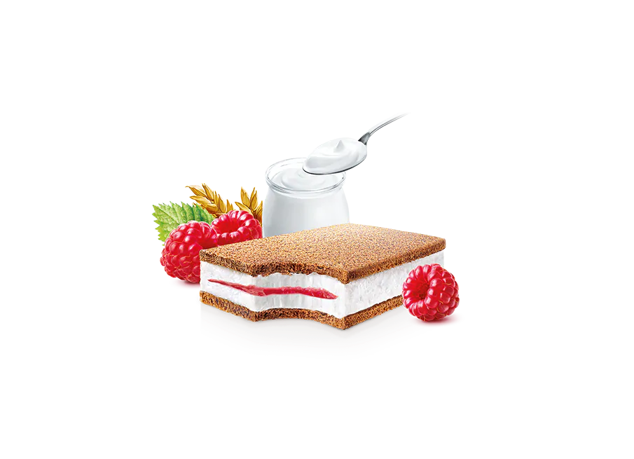 ice sandwich kinder joghurt schnitte himbeere SK