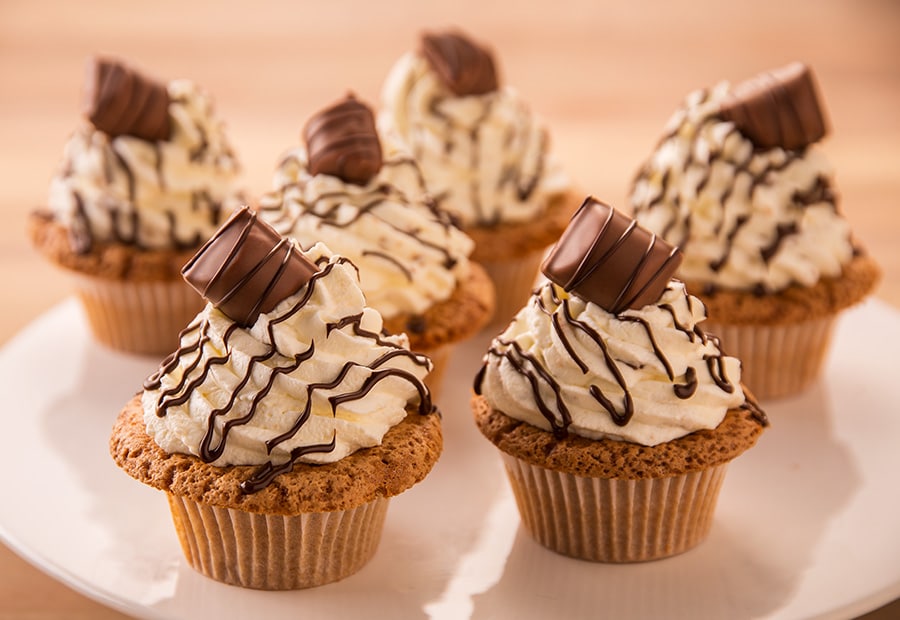 Cupcaky s Kinder Bueno