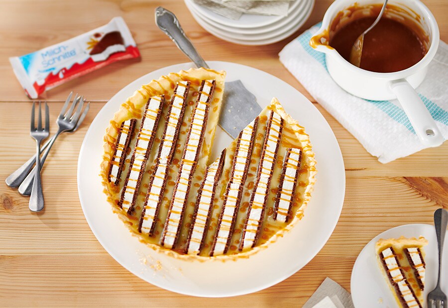 Dort se vzorem zebry z Kinder Mléčných řezů