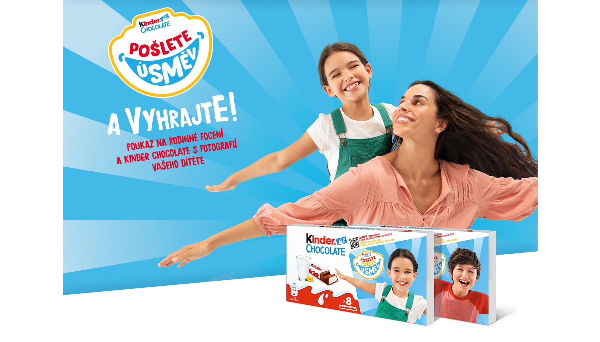 Kinder Chocolate soutěž