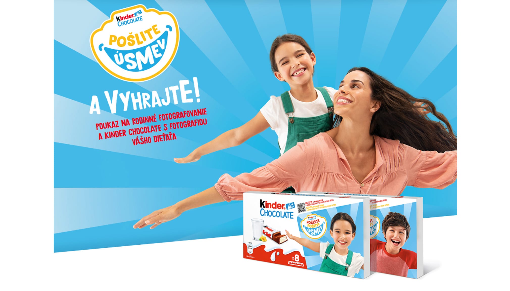 Kinder Chocolate súťaž