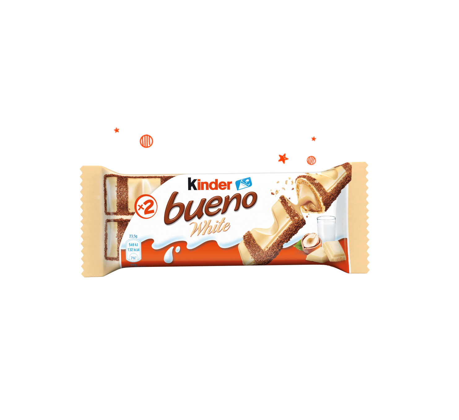 Kinder Bueno White