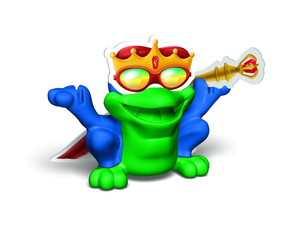 Převlékání žabáka