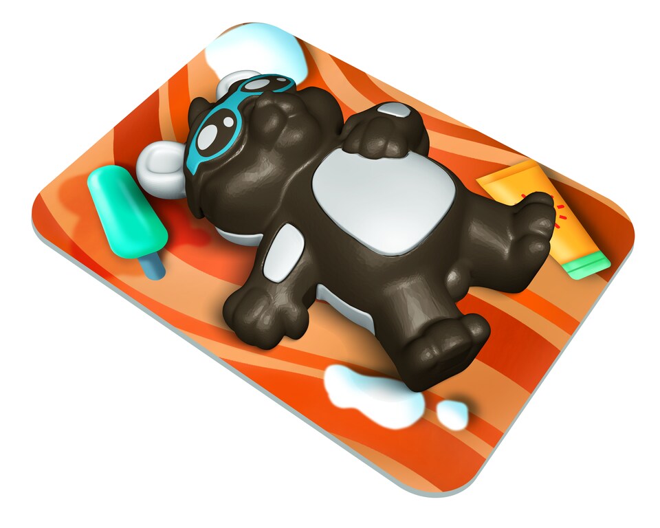 Zvířátko měnící barvu